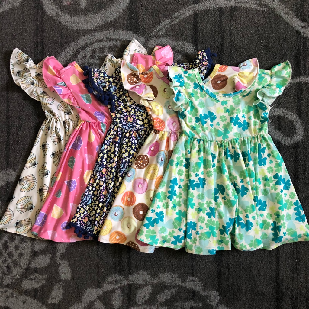 5 Dotdotsmile 12-24m Empire Dresses